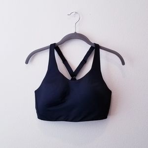 Athleta Black Sports Bra 34D